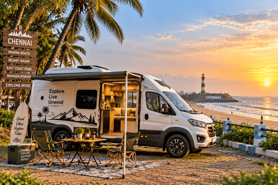 caravan for rent in chennai